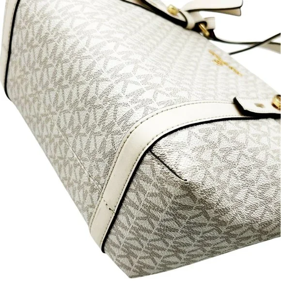 Michael Kors Logo Top-Zip Tote Bag Retail $258 - Picture 5 of 11